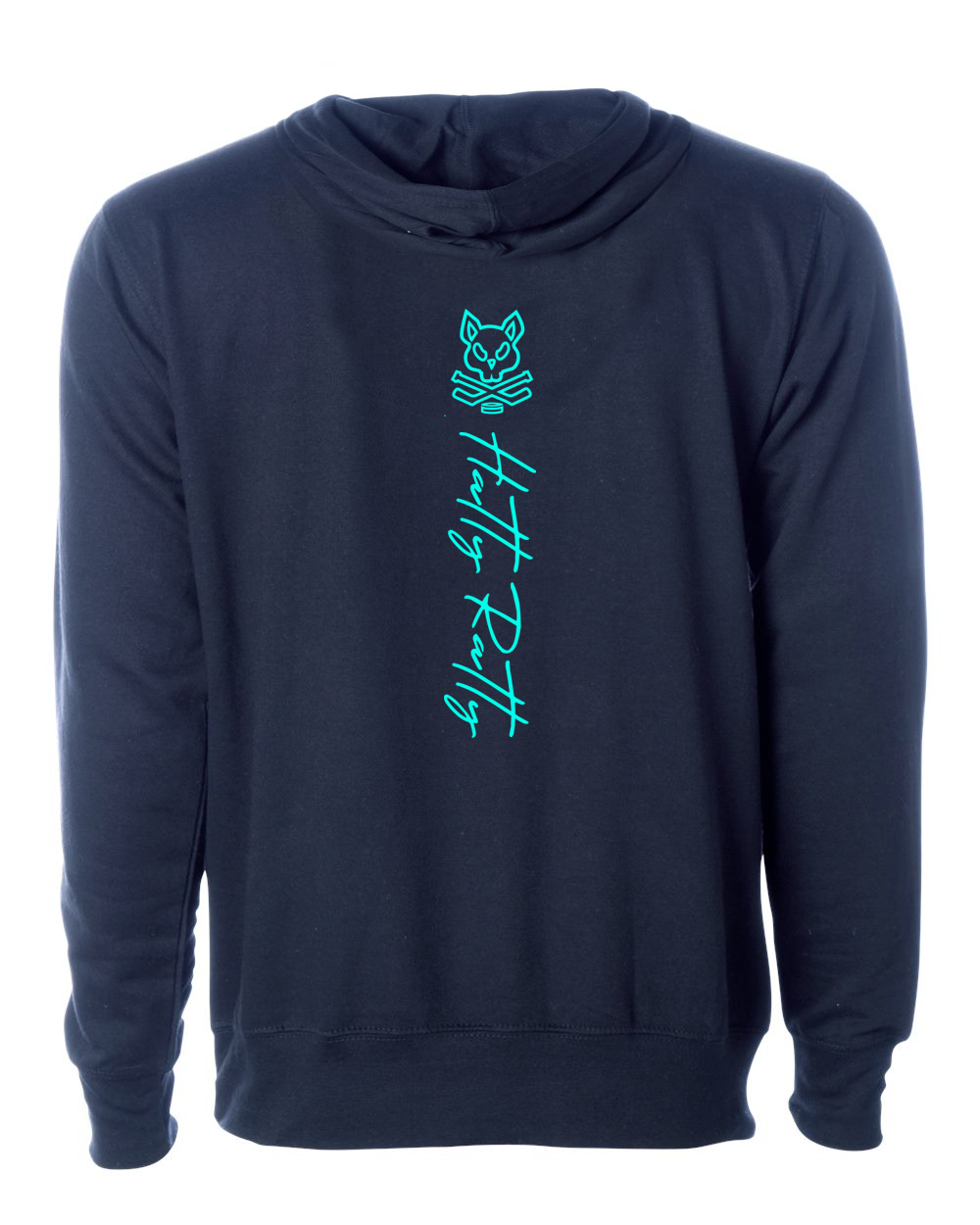Hatty Ratty™ "CROOKIE" Hockey Team - Fleece Hoodie - YOUTH - Navy