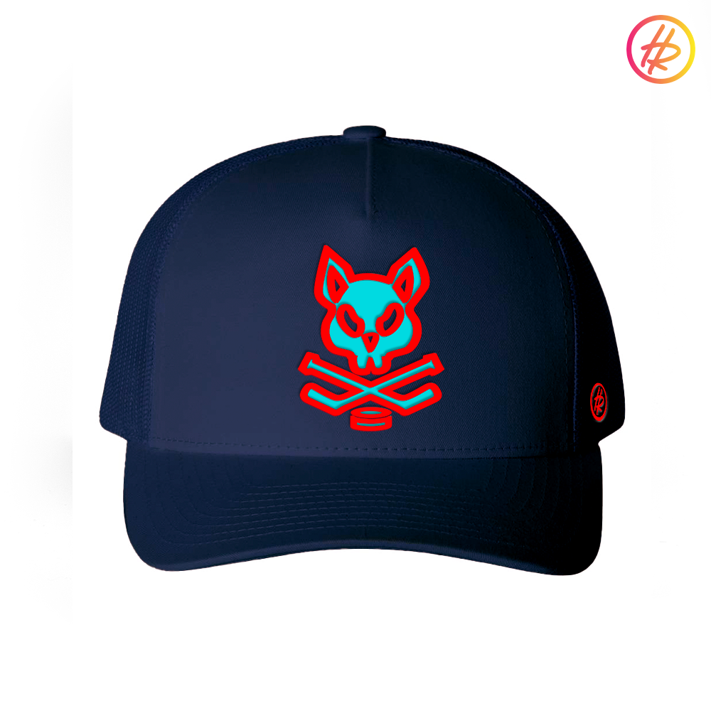 Hatty Ratty™ "Crookie" - Mid Profile Trucker - Navy