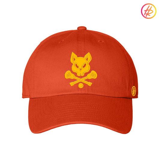Orange LAX Rat Dad Hat - Customizable