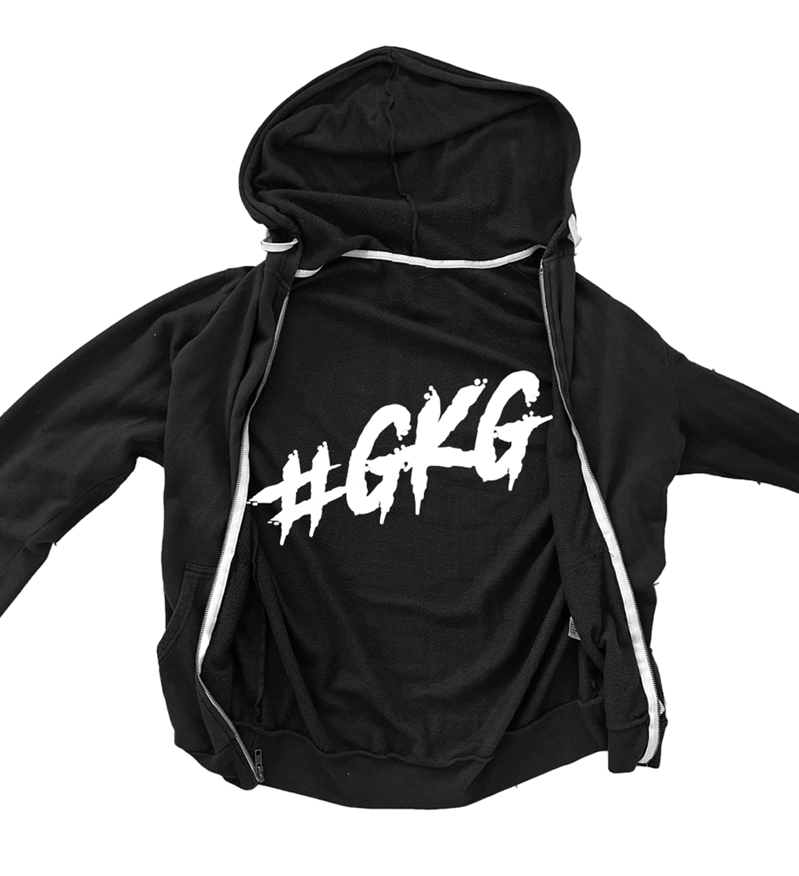 Hatty Ratty™ Jr Kings #GKG - Fleece Zip-up - Adult - Black