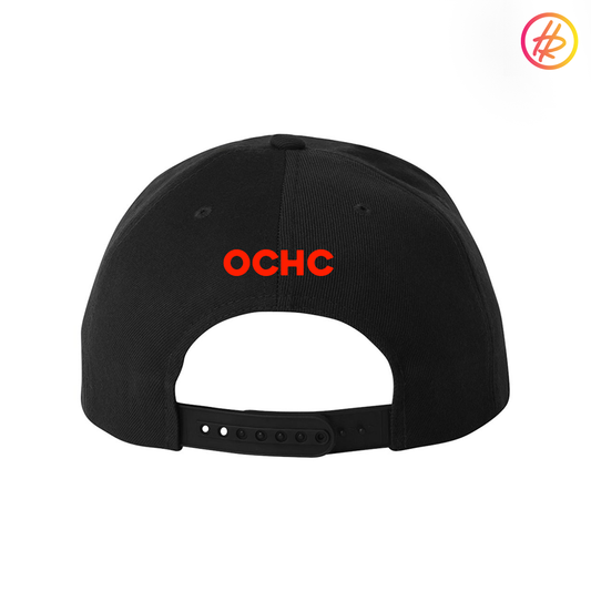 Hatty Ratty™ + OCHC RINK RAT Flat Bill Snapback - Youth Ages 3-8