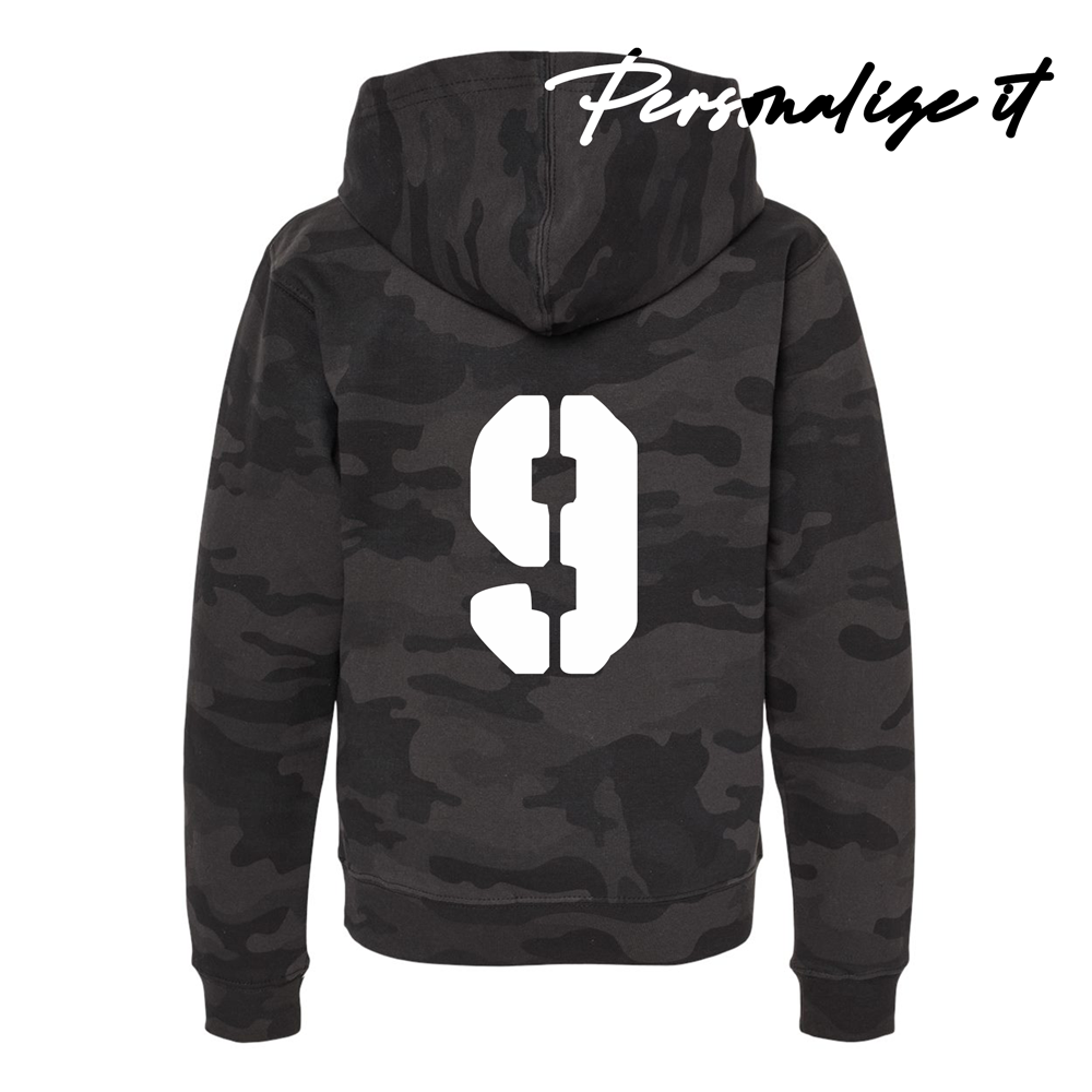 Hatty Ratty™ Hockey Team - Fleece Hoodie - Adult - Black Camo