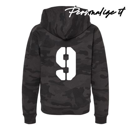 Hatty Ratty™ Hockey Team - Fleece Hoodie - Adult - Black Camo