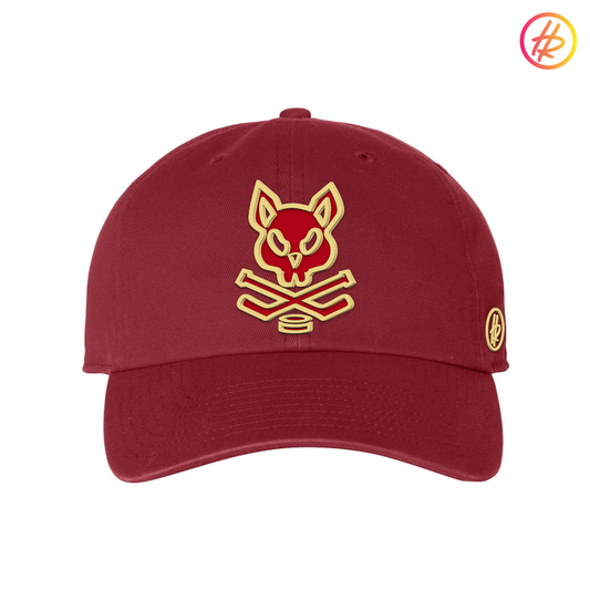 Jr. Coyotes/SD + Hatty Ratty™ - Dad Hat - Sedona Red