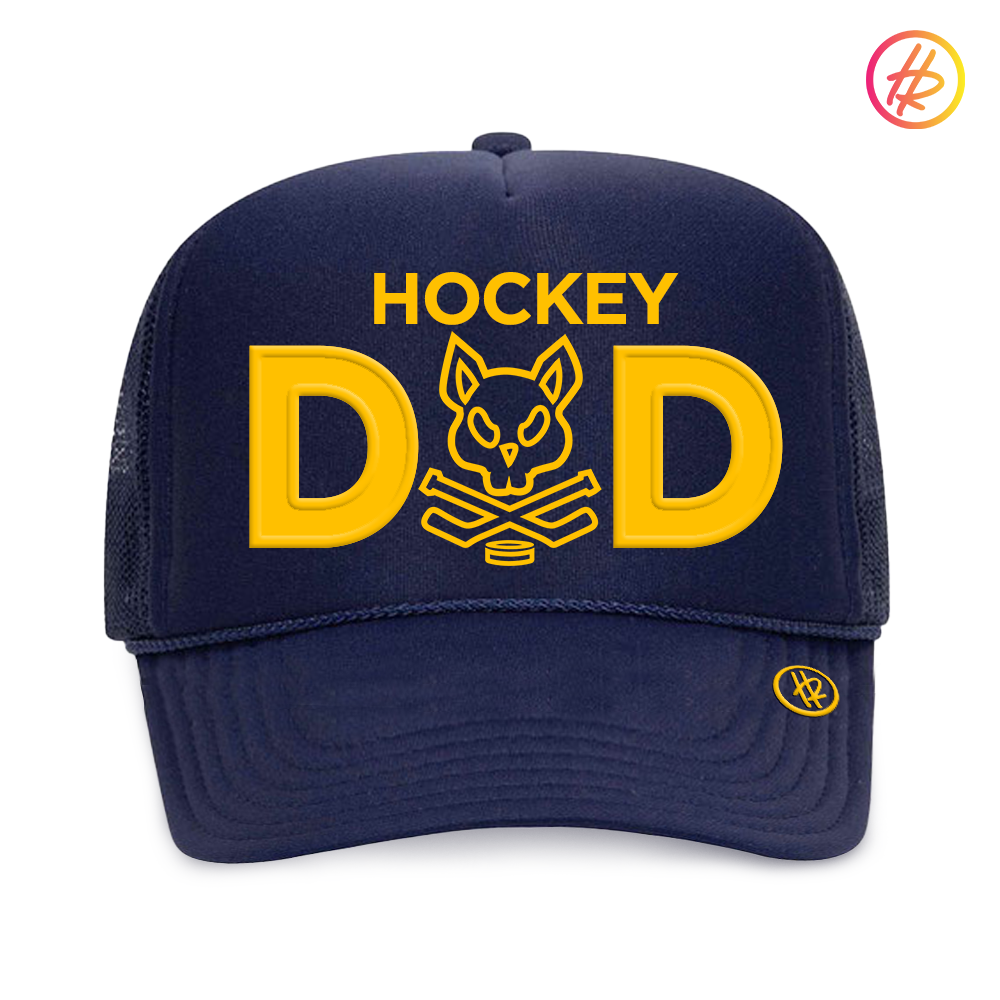 AZ Bobcats + Hatty Ratty™ - Foam Trucker - Hockey Dad