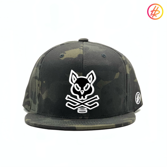 Jr. Kings + Hatty Ratty™ - Flat Bill - Black Camo