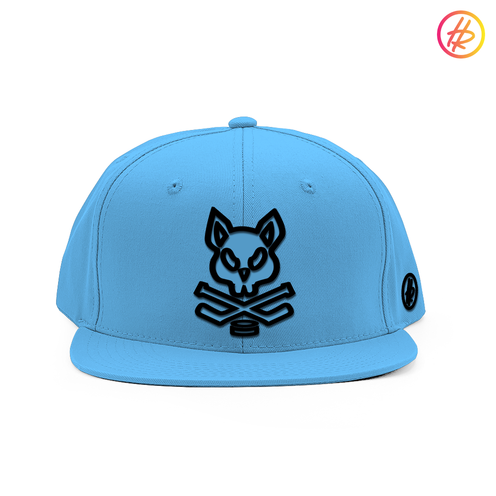 Goldrush Girls + Hatty Ratty™ - Flat Bill - Skyblue - Customizable