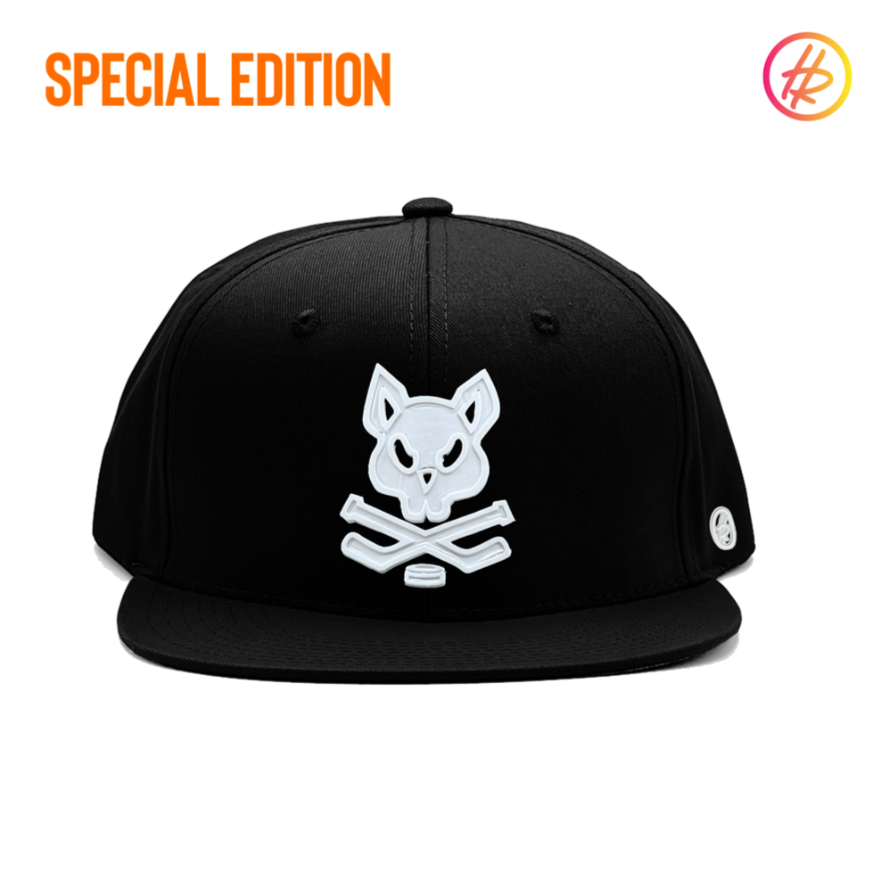 YOUTH - Halloween Rink Rat Flat Bill Snapback - Black