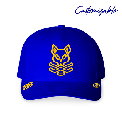 Goldrush + Hatty Ratty™ - Mid Profile Trucker - Royal - Customizable