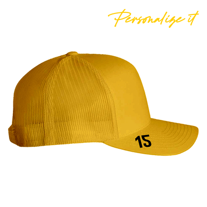 LA LEGENDS + Hatty Ratty™ RINK RAT - Mid Profile Trucker - GOLD