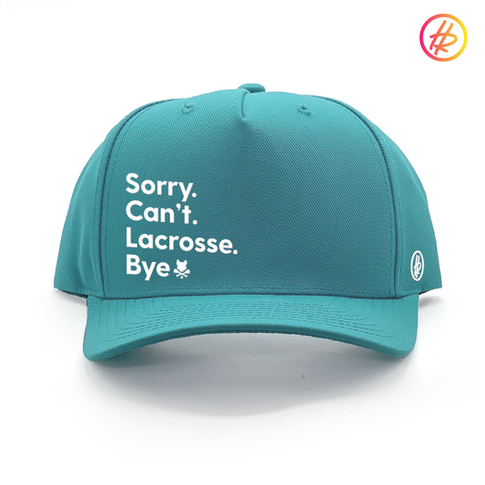 Hatty Ratty® SORRY. CAN'T. LACROSSE. BYE. Perfexion™ Hat