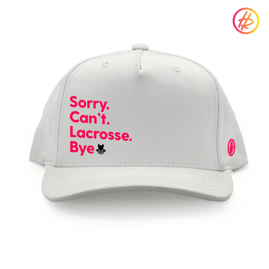 Hatty Ratty® SORRY. CAN'T. LACROSSE. BYE. Perfexion™ Hat
