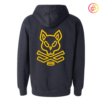 AZ Bobcats + Hatty Ratty - Fleece Hoodie - ADULT