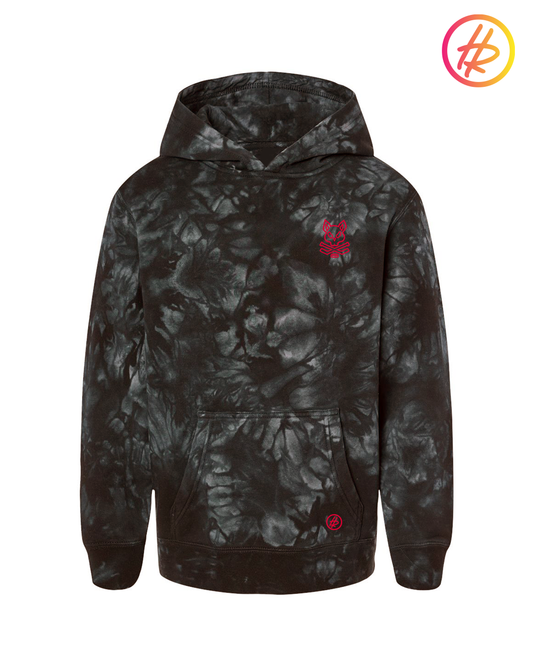 Jr. Coyotes/SD + Hatty Ratty - Tie Dyed Hoodie - Youth