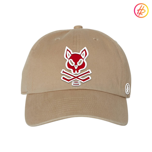 Jr. Coyotes/SD + Hatty Ratty™ - Dad Hat - Khaki
