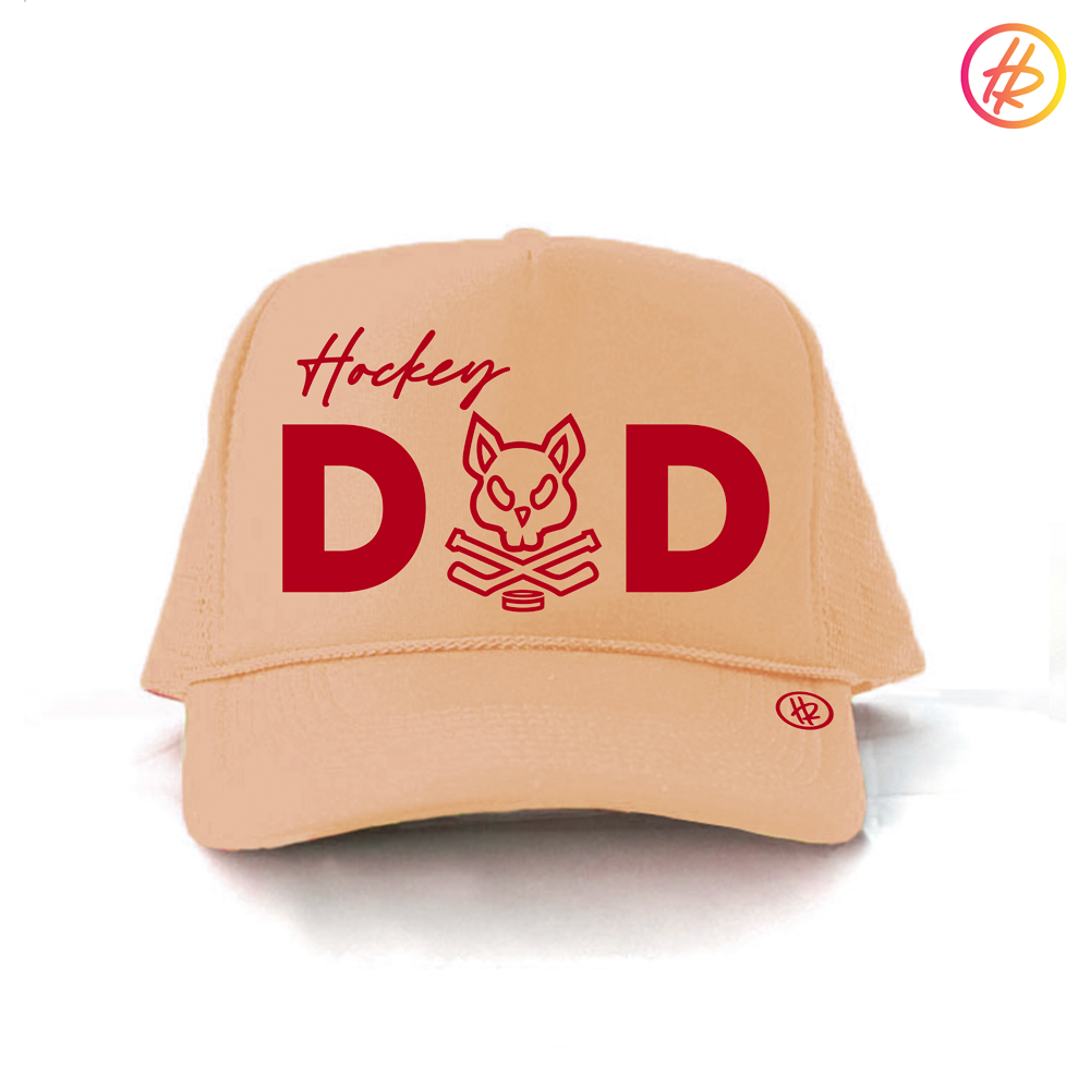 Jr. Coyotes + Hatty Ratty™ - Foam Trucker - Hockey Dad
