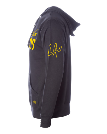 LA LEGENDS TEAM + Hatty Ratty Hoodie - Black