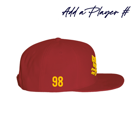 Jr. Sun Devils + Hatty Ratty™ RINK RAT - Flat Bill Maroon