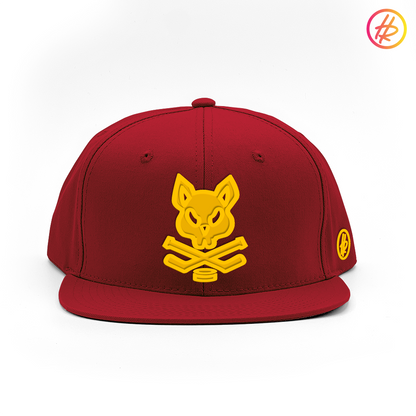 Jr. Sun Devils + Hatty Ratty™ RINK RAT - Flat Bill Maroon