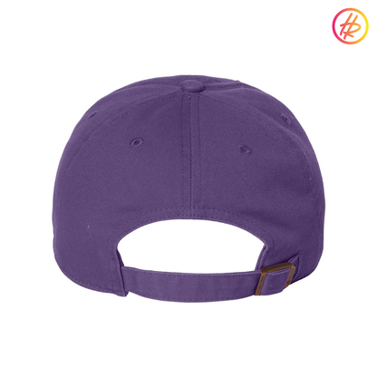 Purple Rink Rat Dad Hat - Customizable