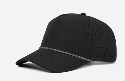6526P - 5 Panel Laser Performance Golf Rope Hat