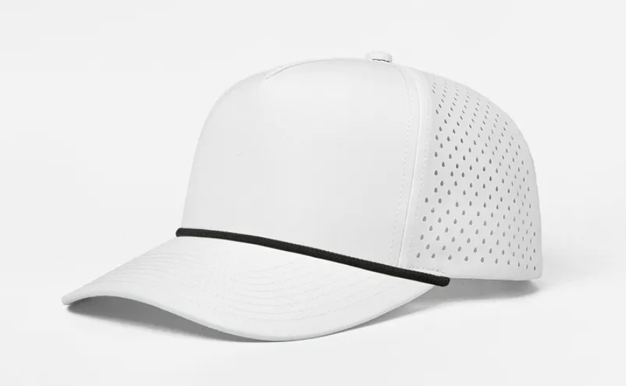 6526P - 5 Panel Laser Performance Golf Rope Hat