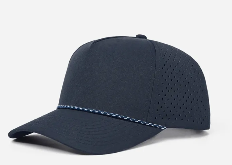 6526P - 5 Panel Laser Performance Golf Rope Hat