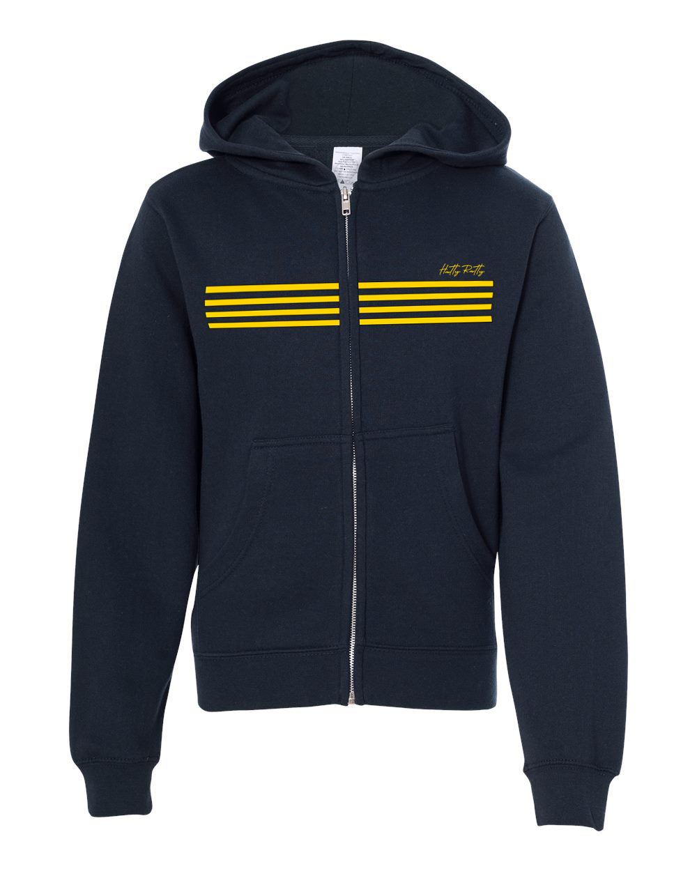 Spring Elite Hatty Ratty™ Hockey Team - Fleece Zip-Up - YOUTH - Navy