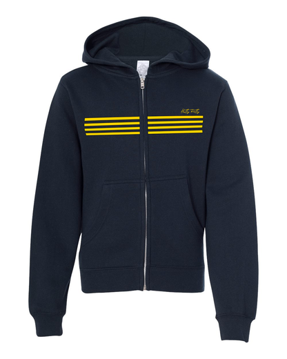 Spring Elite Hatty Ratty™ Hockey Team - Fleece Zip-Up - YOUTH - Navy