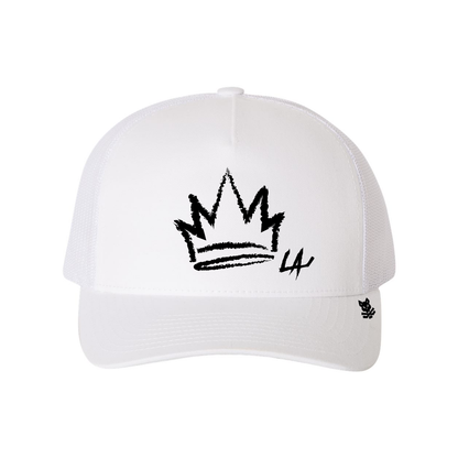 Jr. Kings + Hatty Ratty™ - Mid Profile Trucker - Solid Crown