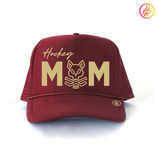Jr. Coyotes/SD + Hatty Ratty™ - Foam Trucker - Hockey Mom