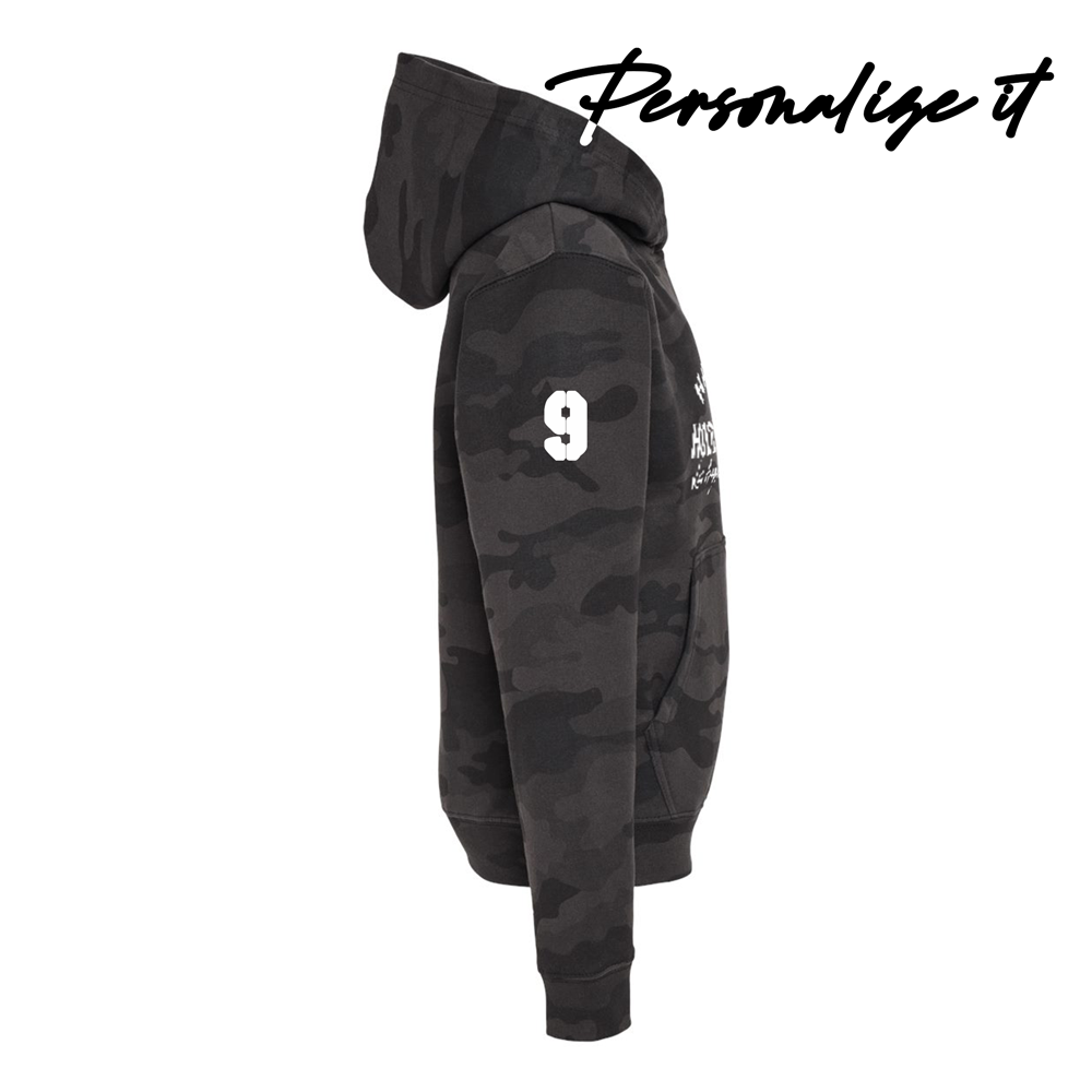Hatty Ratty™ Hockey Team - Fleece Hoodie - Adult - Black Camo