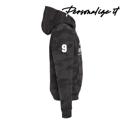 Hatty Ratty™ Hockey Team - Fleece Hoodie - Adult - Black Camo