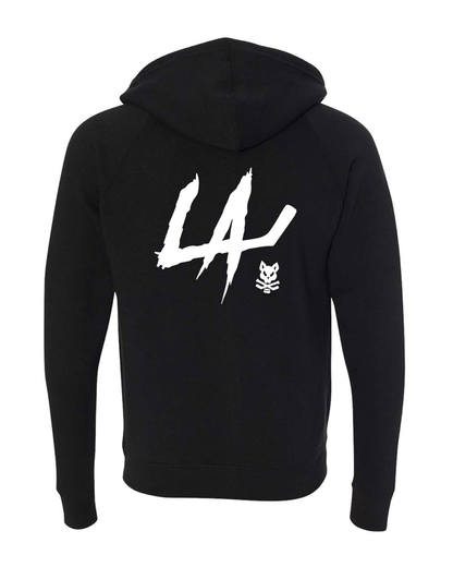 Hatty Ratty™ Jr Kings #GKG - Fleece Zip-up - Adult - Black
