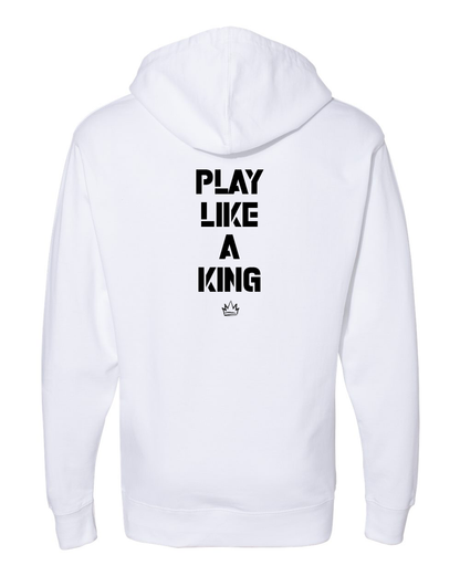 Hatty Ratty™ Jr Kings Spring - Fleece Hoodie - YOUTH - White