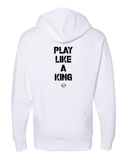 Hatty Ratty™ Jr Kings Spring - Fleece Hoodie - YOUTH - White