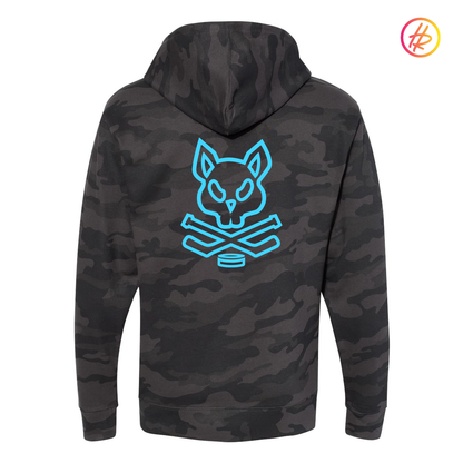 Adult Rink Rat Hoodie - Black Camo
